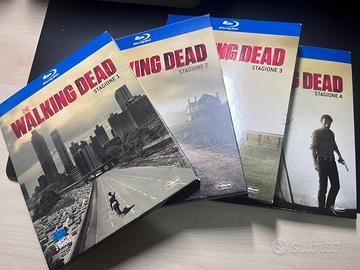 Cofanetti blu ray The Walking Dead stagioni1-2-3-4