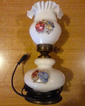 Lampada Art Nouveau Francese Retrò Anni '70