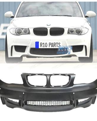 PARAURTI ANTERIORE BMW E81 E82 E88 04-13 LOOK 1M P