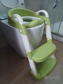 Riduttore WC con scaletta per bambini