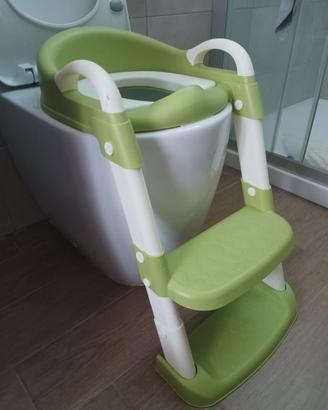 Riduttore WC con scaletta per bambini