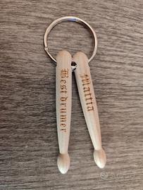 portachiavi a bacchetta batteria