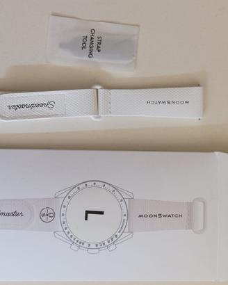 Omega Swatch Cinturino Caucciù