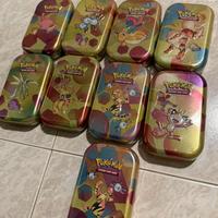 Pokémon Mini Tin 151 Scarlatto e Violetto ITA
