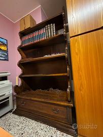 Libreria in noce