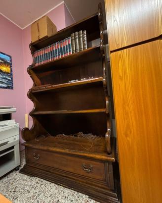 Libreria in noce