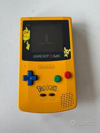 Gameboy color Pikachu edition