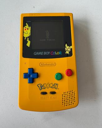 Gameboy color Pikachu edition