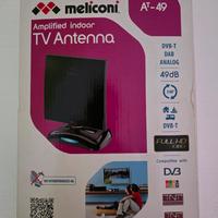 Antenna TV Amplificata da Interni Meliconi