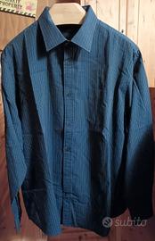Camicia uomo, manica lunga, tg. 44