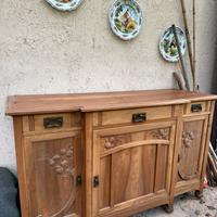 Credenza primi del '900 in legno massello
