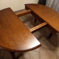 Tavolo tondo stile '800 italiano