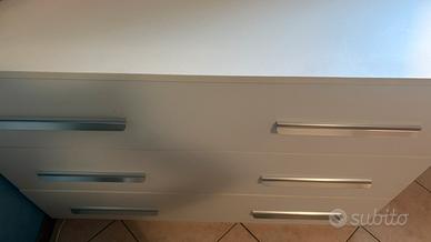 Comò moderno bianco