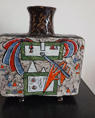 Anfora bifacciale Kodra (1918-2006), no Cascella.