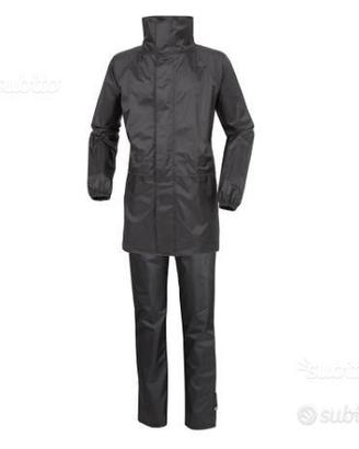 Giacca e pantaloni antipioggia set diluvio start t