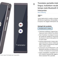 Traduttore portatile intelligente