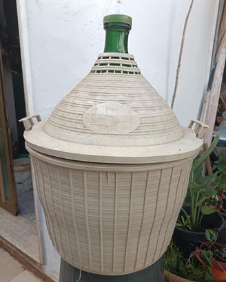 Damigiane per vino usate