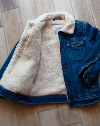 Goubbino sherpa in denim 