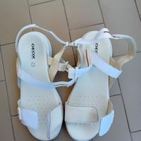 Sandali GEOX Sorapis + grip donna n. 40 bianchi