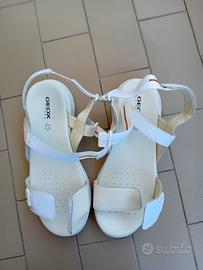 Sandali GEOX Sorapis + grip donna n. 40 bianchi
