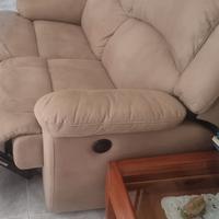 Divano Relax elettrico 2 posti e 2 poltrone 
