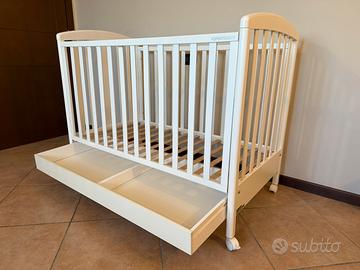 Lettino Foppapedetti+materassi e accessori