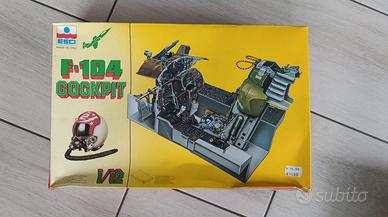 Modellismo ESCI F-104 Cockpit 1/12 Rarità Nuovo