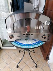 Forno MONO PIZZA a Gas Speedy 500 + Accessori