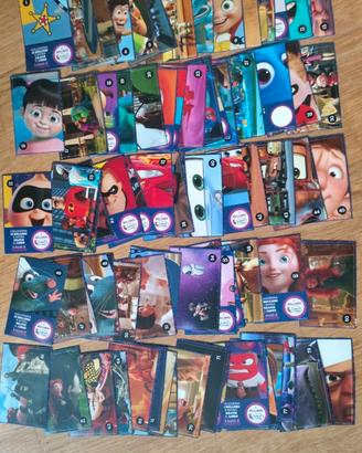 DISNEY PIXAR MOVIE MOMENTS, TUTTE LE 80 FIGURINE