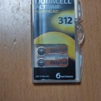 Batterie per apparecchi acustici Duracell 312