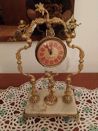 OROLOGIO VINTAGE RITZ CRE-ART IN BRONZO DORATO 
