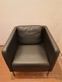 Poltrona Ikea Ekerö in pelle