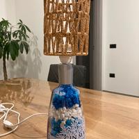 Lampada da tavolo in bottiglia di Gin Mare