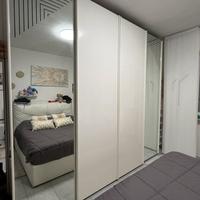 Armadio camera a specchio 4 scomparti