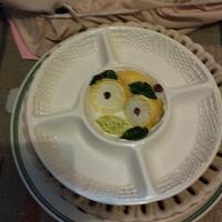 piatto ceramica a scomparti