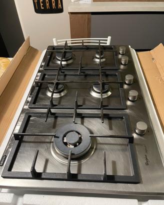 Piano cottura gas whirlpool 90cm