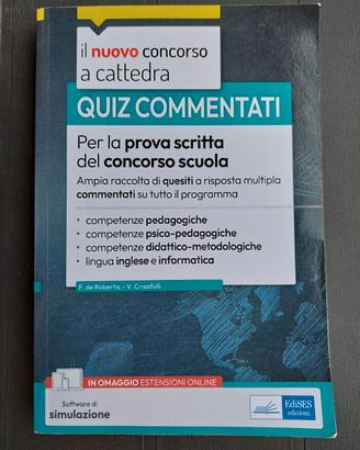 Quiz commentati concorso scuola – Prova scritta