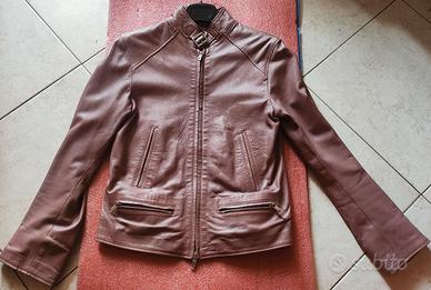 Giacca in pelle da Donna rosa