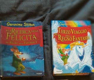 Lotto 2 libri Geronimo Stilton