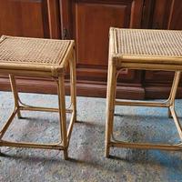 Sgabelli / Tavolini vintage impilabili