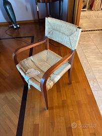 Sedia molteni modello risiedo ciliegio