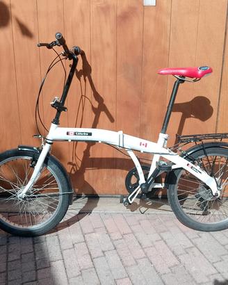 Bici pieghevole con cambio