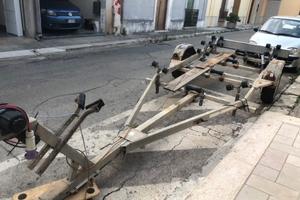 Carrello non omologato 1500 kg