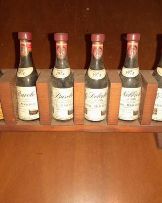 Mignon bottiglie di vino e liquori