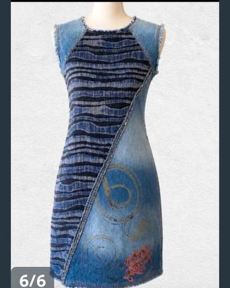vestito in denim Denny Rose 