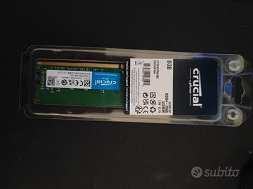 Crucial RAM CT8G4DFRA266 8GB DDR4 2666MHz CL19 Mem