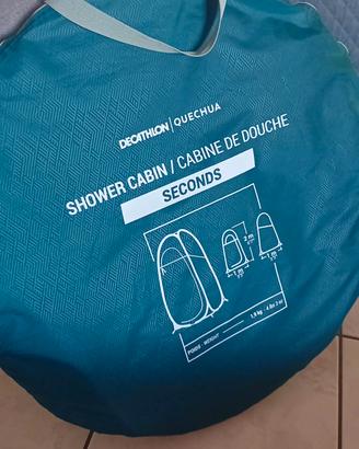 Cabina doccia da campeggio decathlon