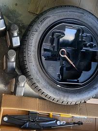 Kit C3 ruota scorta185/60r15+ cric + Selenia 5W30