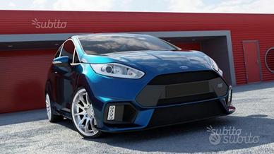 Paraurti anteriore FORD FIESTA mk7-FL RS look NEW