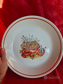 centrotavola in ceramica